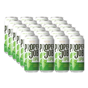 St Austell Proper Job Cornish IPA 5.5% 440ml Can - 24 Pack