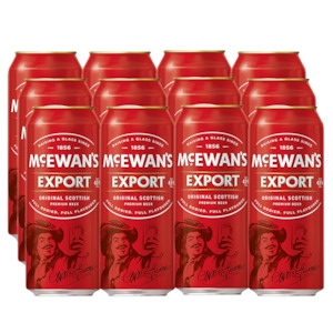 McEwan's Export Original Scottish Premium Beer Can 500ml - 12 Cans