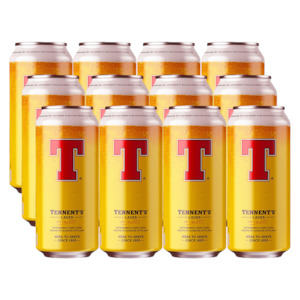 Beerswelove: Tennent's Lager Can 500ml - 12 Cans