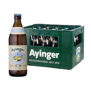 Ayinger Brauweisse Wheat 5.1% 500ml  - 20 Pack