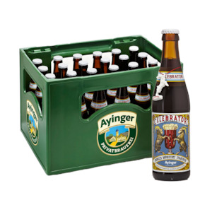 Ayinger: Ayinger Celebrator Doppelbock Lager 6.7% 330ml - 24 Pack