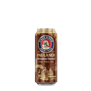Paulaner Hefeweiss Dunkel 5.3% Can 500ml