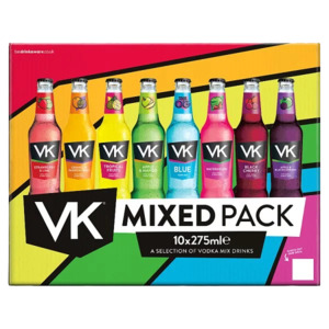Beerswelove: VK Mixed Pack 3.4% 275ml - 10 Pack