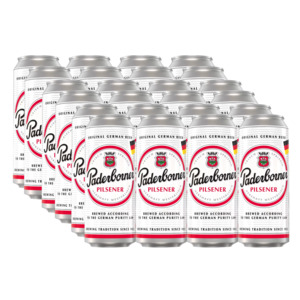 Paderborner Pilsner 4.8% 500ml Can x 24 Pack