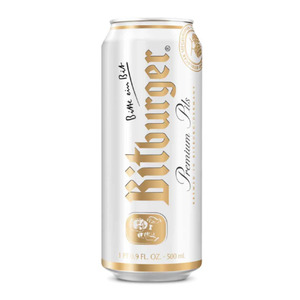 Bitburger Pilsner 4.8% 500ml Can