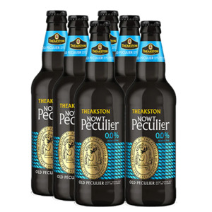 United Kingdom England: Theakston Nowt Peculier Zero Alcohol 0.0% 500ml - 8 Pack