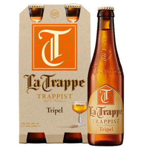 La Trappe Tripel 8.0% 330ml - 4 Pack