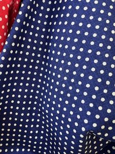 100% Cotton – Navy Small 2mm White spots on Navy 100% Cotton – 1.15cm wide �&hellip;