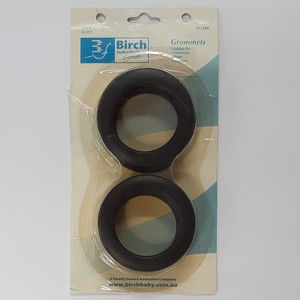 Products: Birch – Grommets – Black – 012309 – Moreland Fabrics