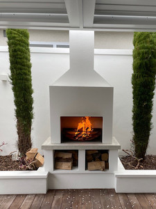 Render-Ready Fireplace morepork