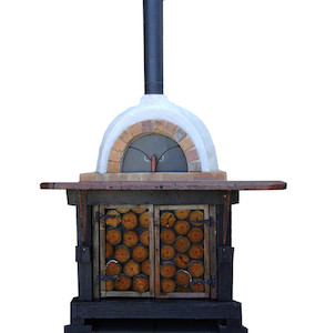 The Fully Completed Pizza Oven Unit morepork