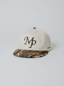 Headwear: Field Six-Panel - Cream/Camo