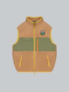 Range Fleece Vest - Tussock
