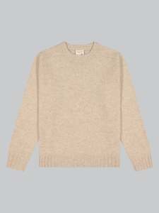 Woollen Knit Sweater - Pebble