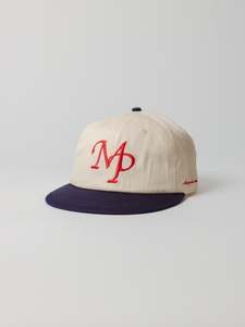 Field Six-Panel - Cream/Navy