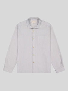 Relaxed Oxford - Brown Stripe