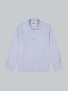 Relaxed Oxford - Blue Stripe