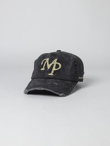 Distressed Dad Cap - Black