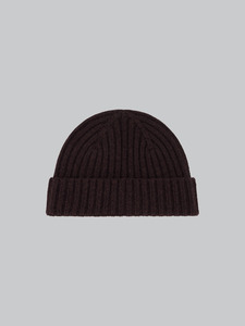 Headwear: Wool Beanie - Brown