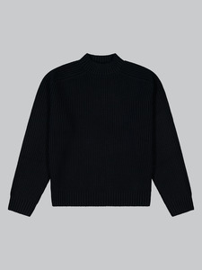 New Arrivals: Merino High Neck - Black