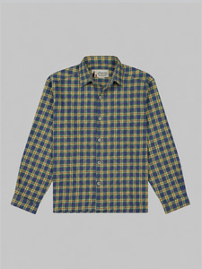 Flannel Shirt - Blue Check