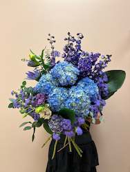 Floral Bouquets: Florist Choice Mauve Palette