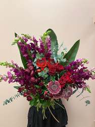 Floral Bouquets: Florist Choice Ruby Palette