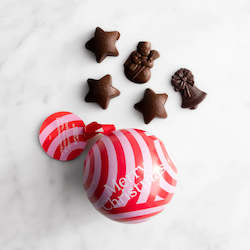 Cart Collection: Dark Choc Tin Bauble