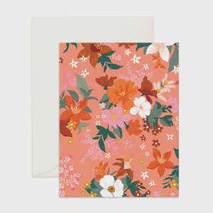 Cards: Bohemia Peach Card