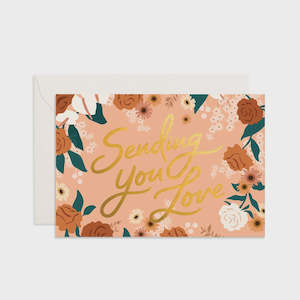 Sending Love Mini Card