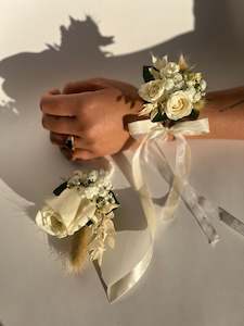 Button Hole & Wrist Corsage Combo