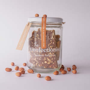 Milk Chocolate & Peanut Toffee 200g