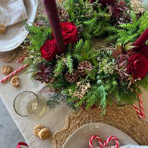 Christmas Festive Table Wreath