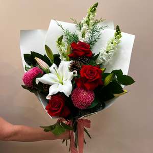 Christmas: Candy Cane Bouquet