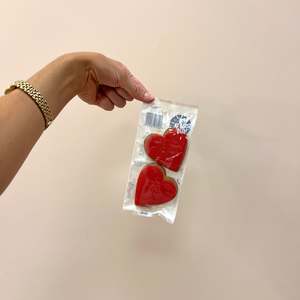 Valentines 2026: Red Heart Gingerbread Twin Pack