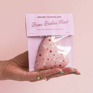 Valentines 2026: Pecan Praline & Caramel Milk Choco Heart