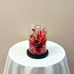 Valentines Medium Floral Dome