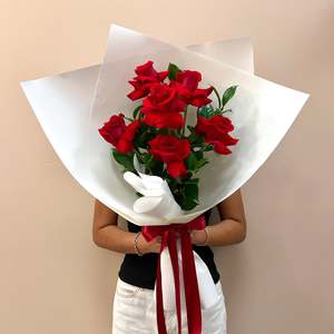 Valentines 2026: 6 Premium Colombian Red Roses