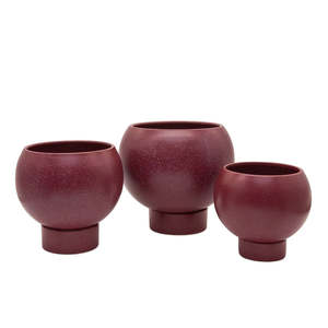 Orbit Planter - Ruby