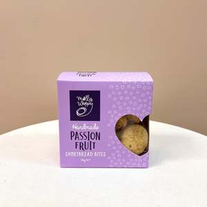Passion Fruit Shortbread Bites