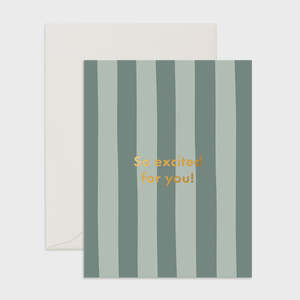 Treats And Cards 1: So Excited Card