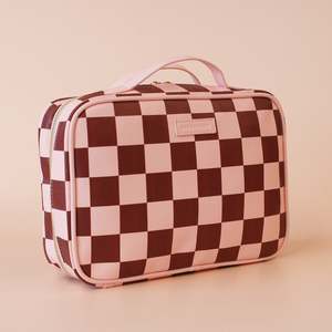 Treats And Cards 1: Cherry Check Cosmetic Bag