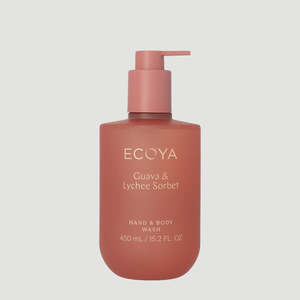 Ecoya Guava & Lychee Sorbet Hand & Body Wash 450ml