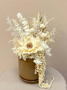 Dried Flowers: Sandstone Dried Arrangment