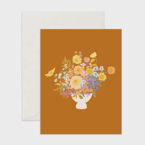 Spring Bouquet Card