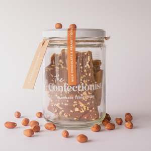 Milk Chocolate Peanut Toffee Jar 85g