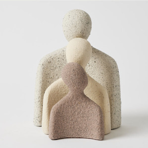 Homeware/Ornaments: We Are Family Set of 3 Sculptures