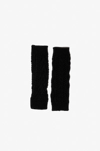Fashion Gloves: Lina Fingerless Gloves Black