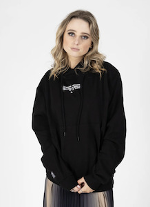 Fashion Hoodies: Touring Hood - Type/Black