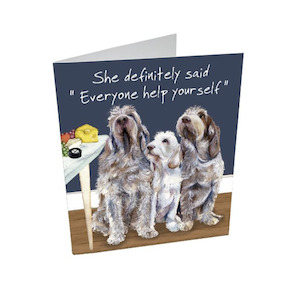 Gifts Cards: Spinone Mini Card